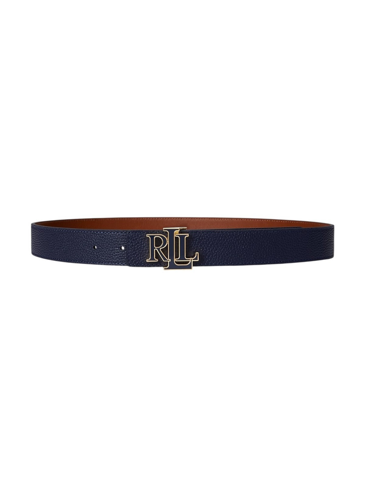 LAUREN RALPH LAUREN Cintura Donna REV LRL 30-BELT-MEDIUM 412P04417 001 REFINED NAVY/LAUREN TAN