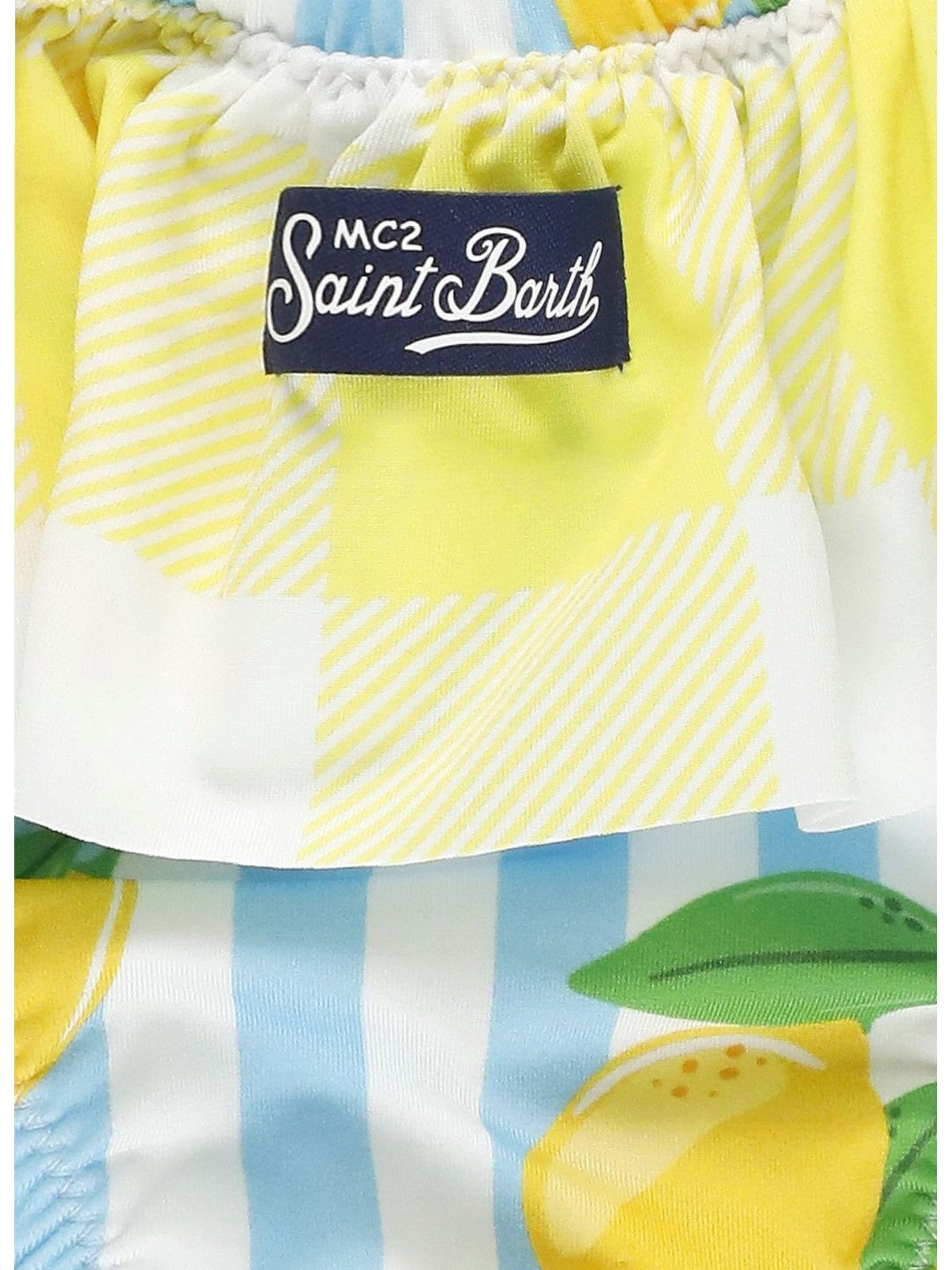 MC2 SAINT BARTH Maillot de Bain Fille REY 01091F Bleu