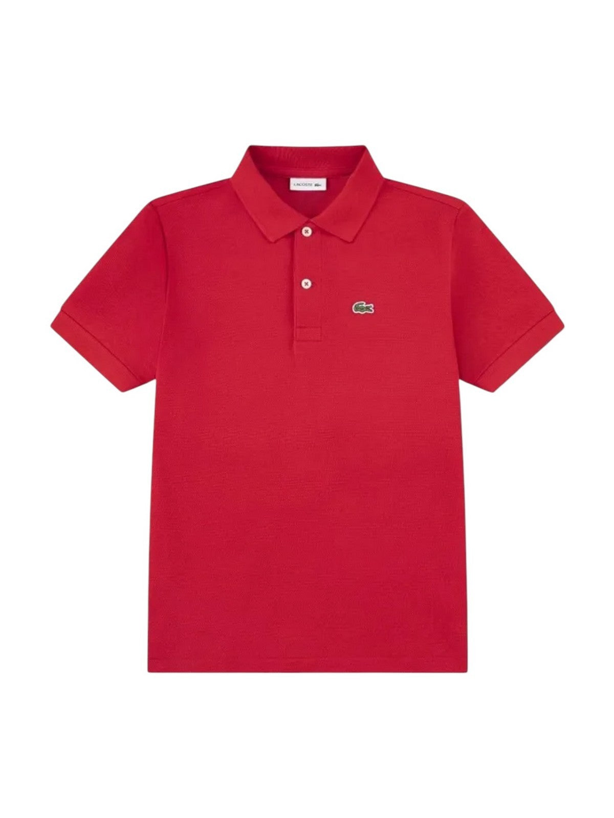 LACOSTE KIDS Polo Unisex bambino LCB NON-ORGANIC PETIT PIQUE PO 947354 RCJ Rosso