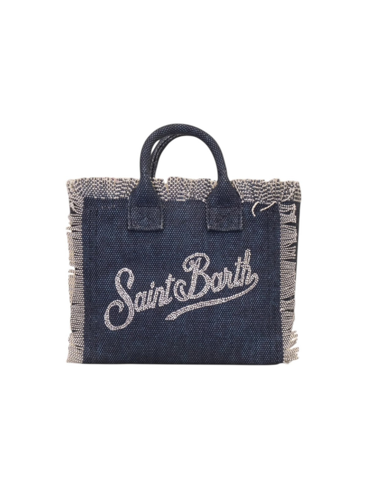 MC2 SAINT BARTH Borsa Donna  VANITY MINI 07486L INDIGO STRASS