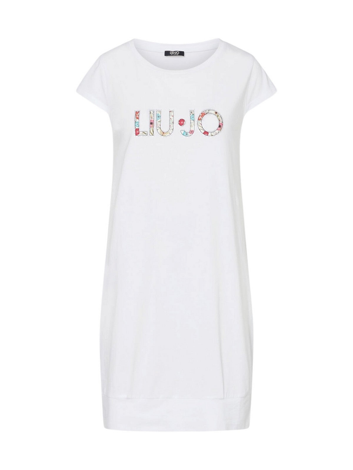 LIU JO BEACHWEAR Abito Donna  VA6212JS003 Q9136 Bianco/flowers