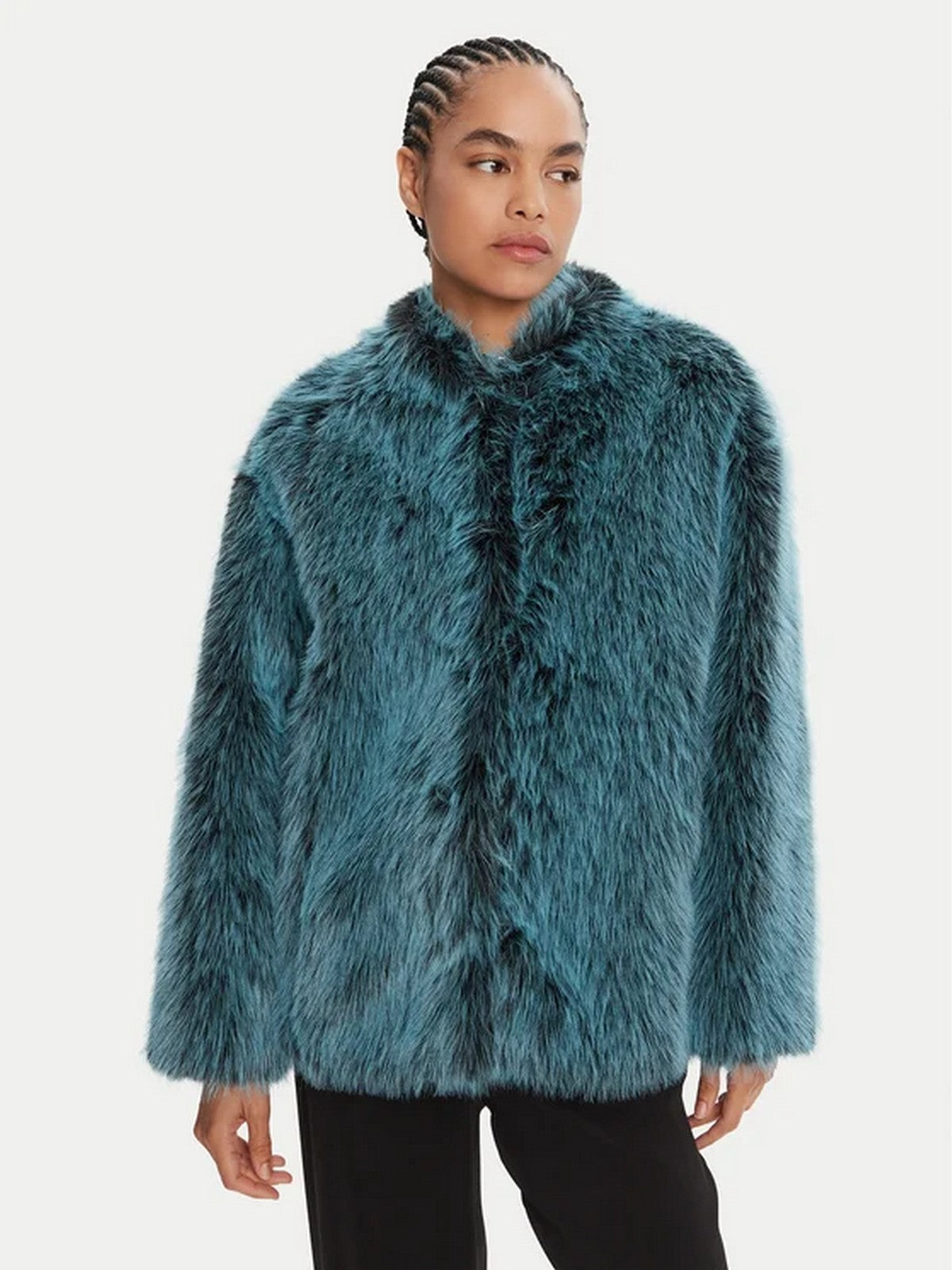 PATRIZIA PEPE Pelliccia Donna  8O0197 E072 G616 MYSTIC GREEN