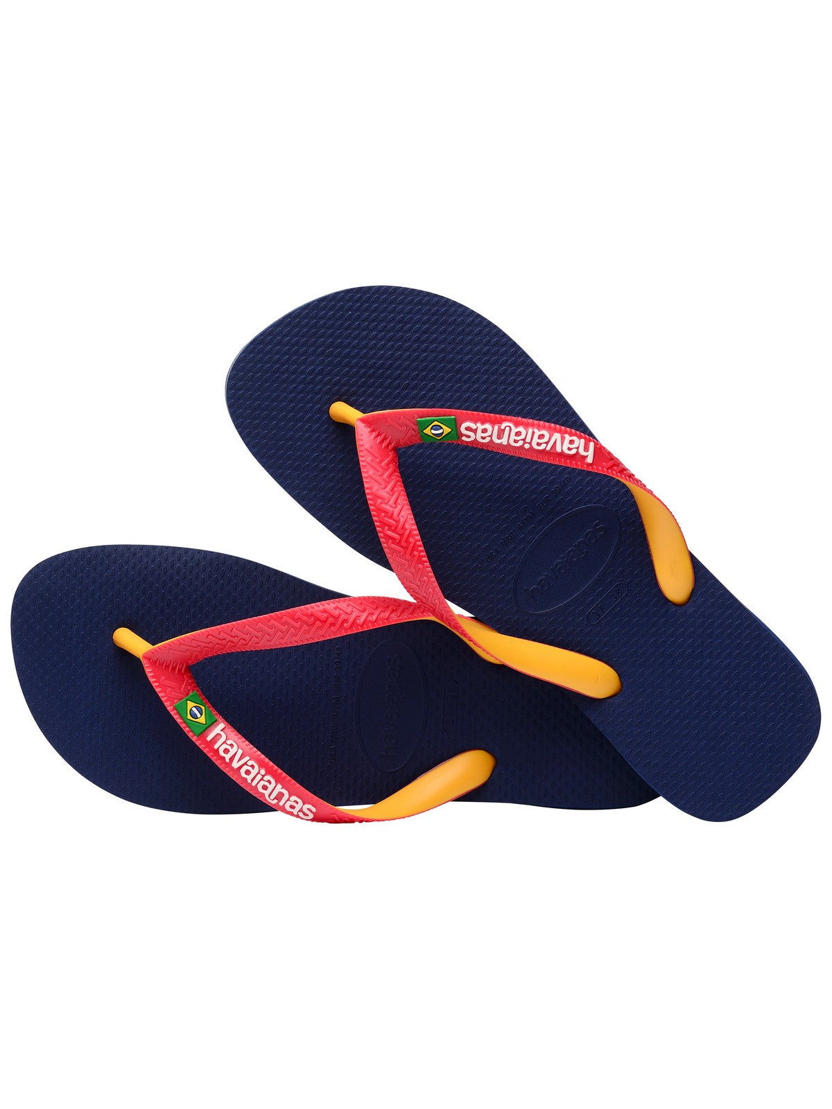 HAVAIANAS Tongs adultes unisexes Hav. Mélange brésilien 4123206.5603 bleu