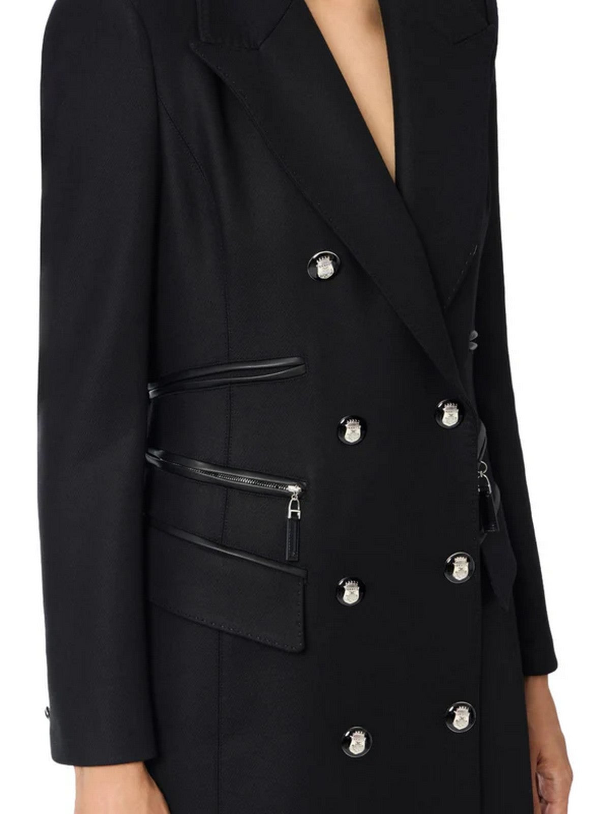 ELISABETTA FRANCHI Cappotto Donna  CP01056E2 110 Nero