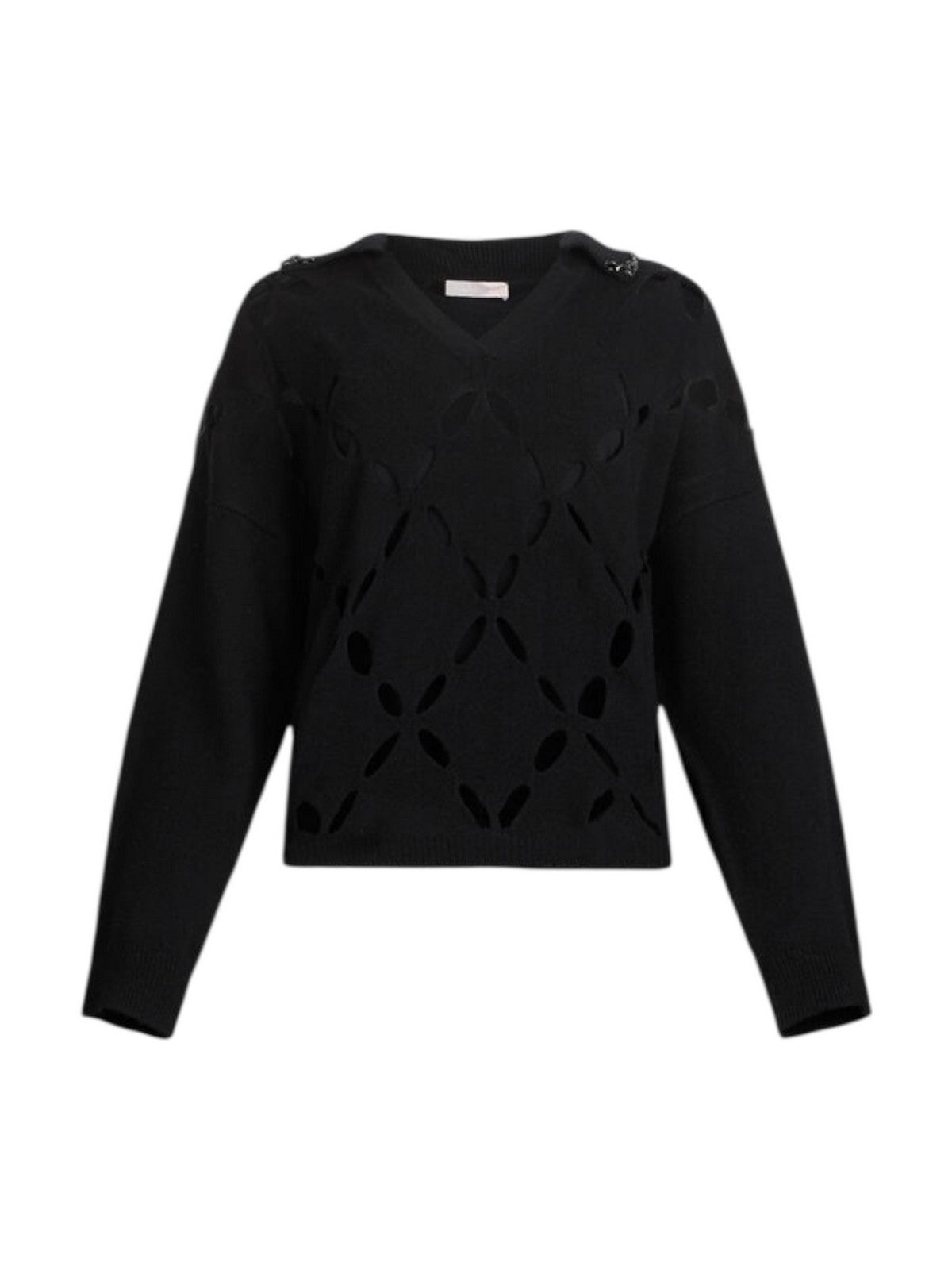 LIU JO WHITE Maglione Donna  MF5038MS009 22222 Nero