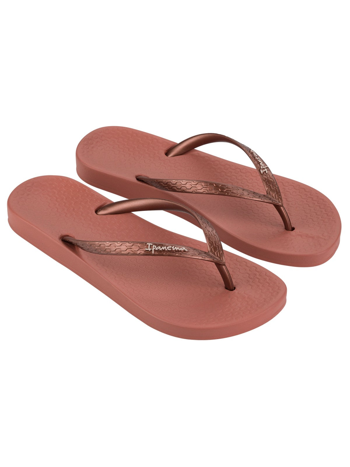 Ipanema Flip Flops kobieta Anatomiczna ipanema tan fem ip.81030 AR757 Brown