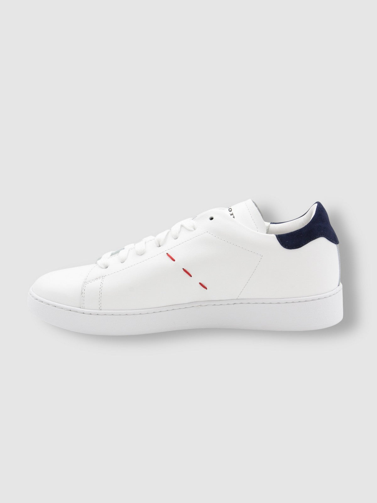 KITON Sneaker Uomo  USSA068N0114701004 WHITE/INK BLUE Bianco