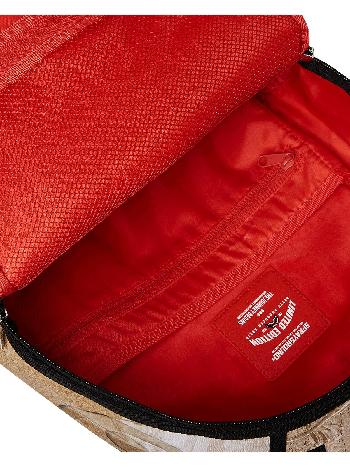 SPRAYGROUND Zaino Uomo PACKED AWAY DLXSV BACKPACK 910B6826NSZ BEIGE