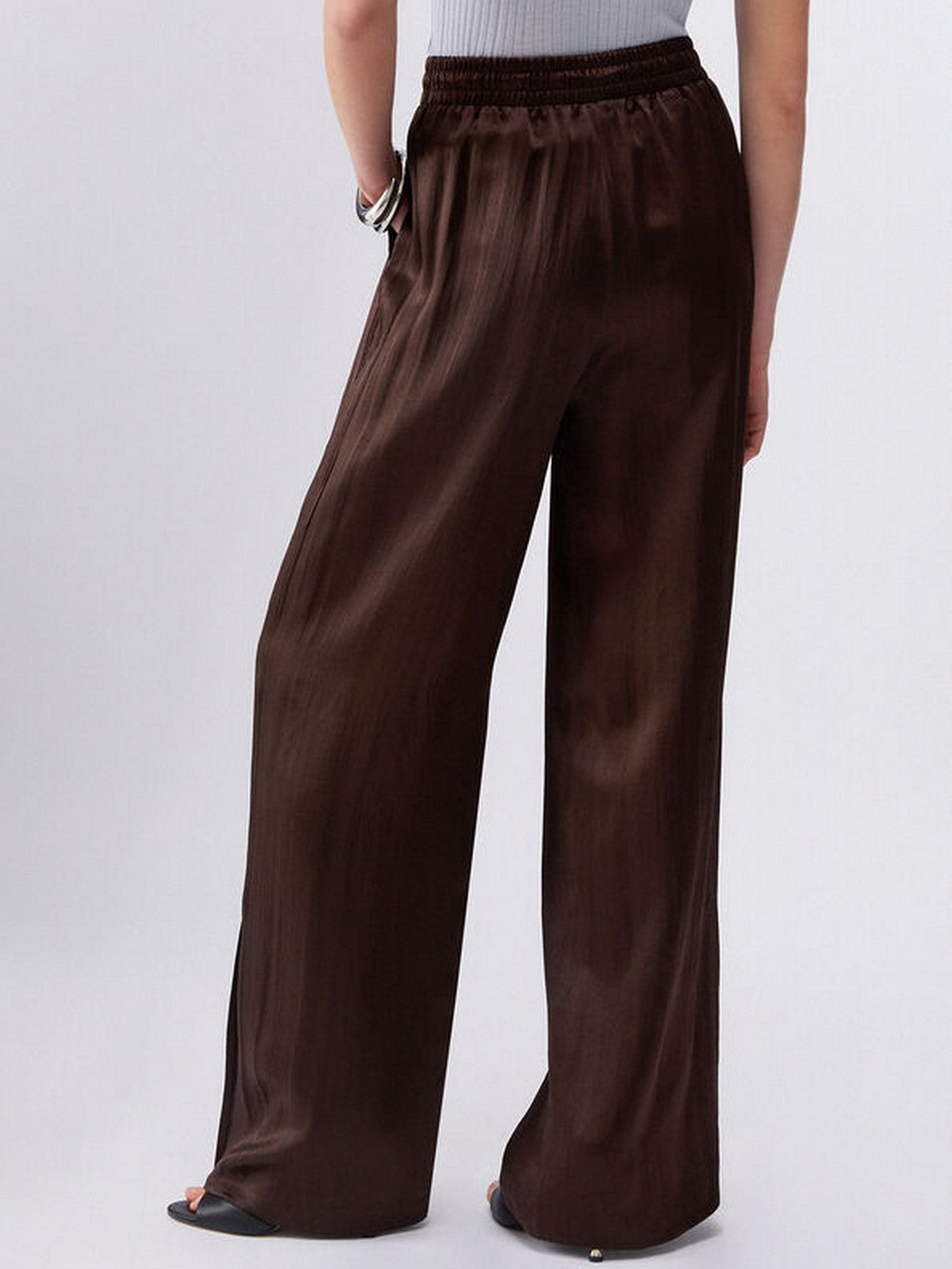 LIU JO BLACK Pantalone Donna  CA6147T450A P9576 Chocolate black
