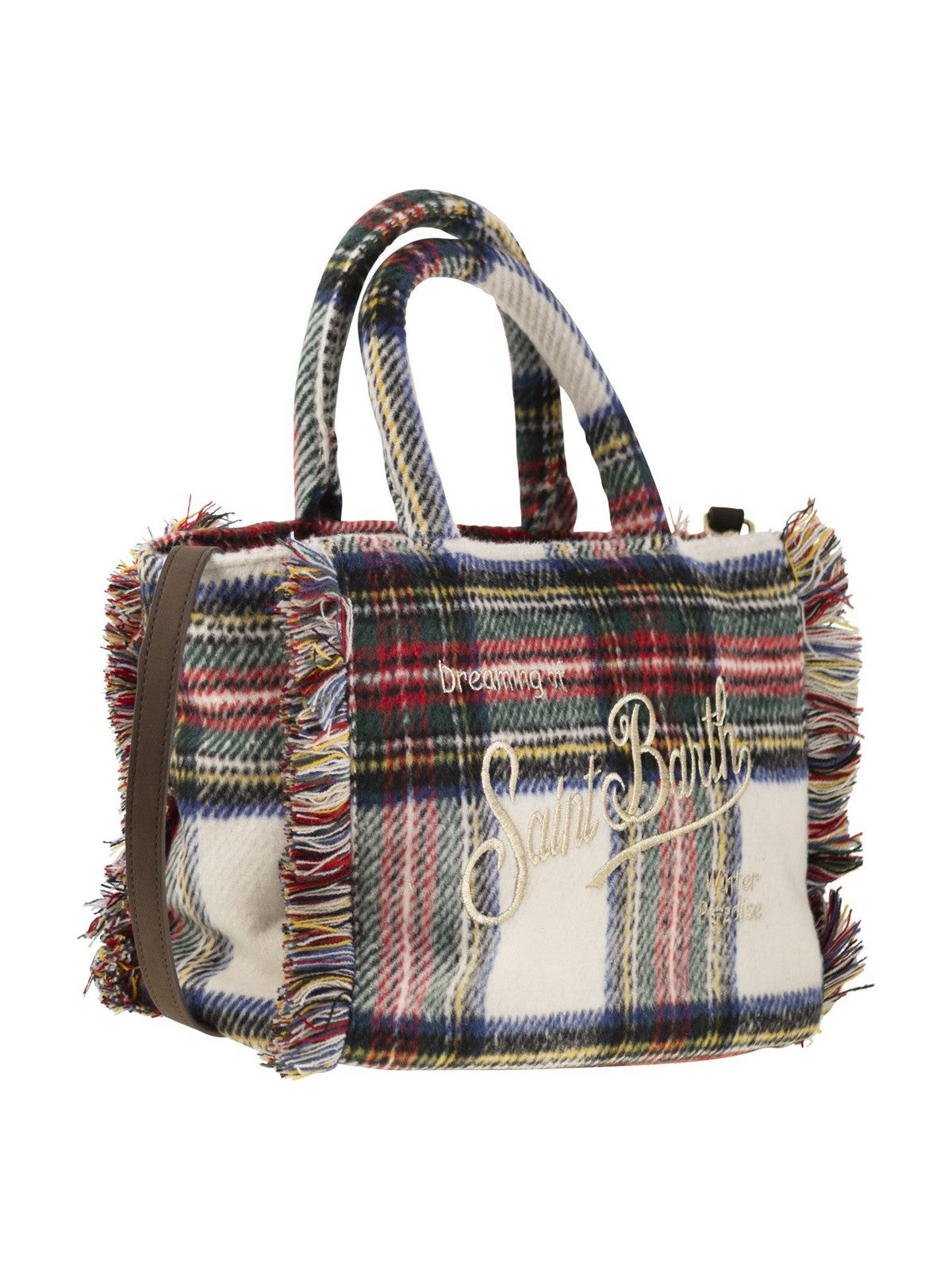 MC2 SAINT BARTH Borsa Donna  COLETTE WOOL 01361I TARTAN 10OR EMB