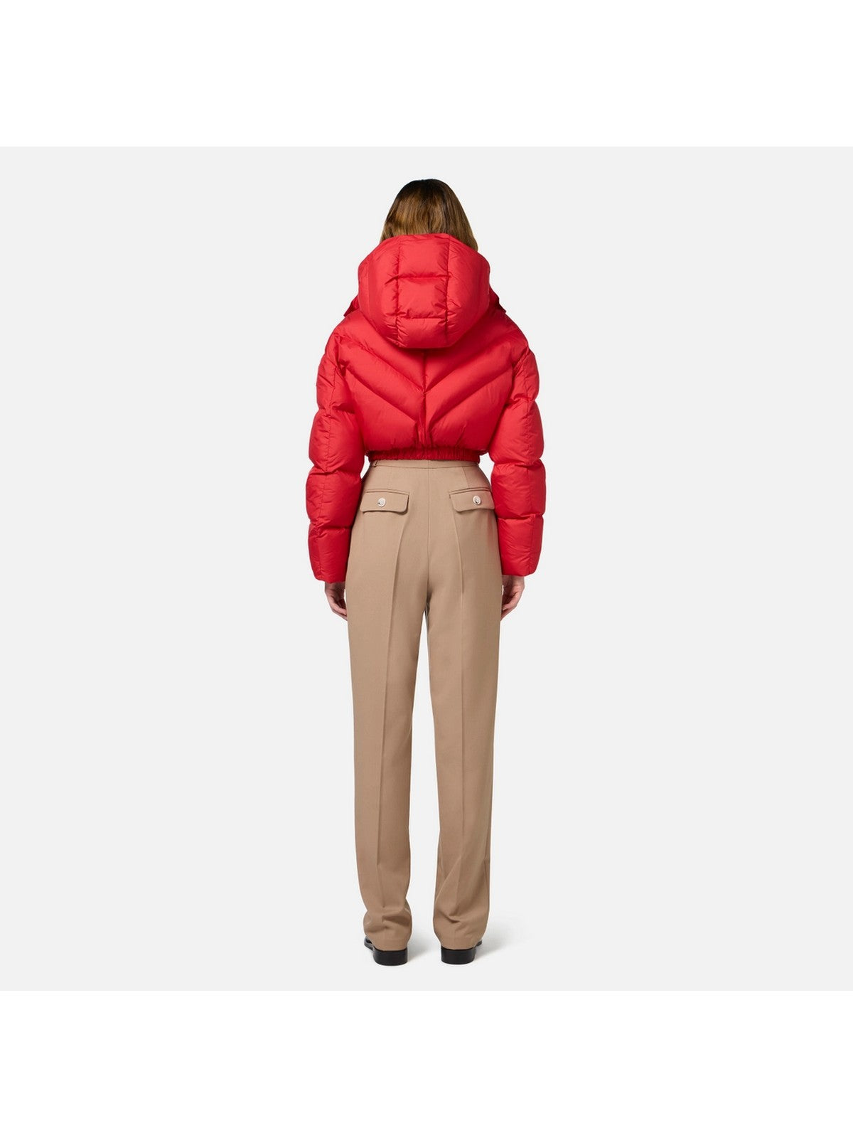 ELISABETTA FRANCHI Women's down jacket PI73D46E2 CG5 Red