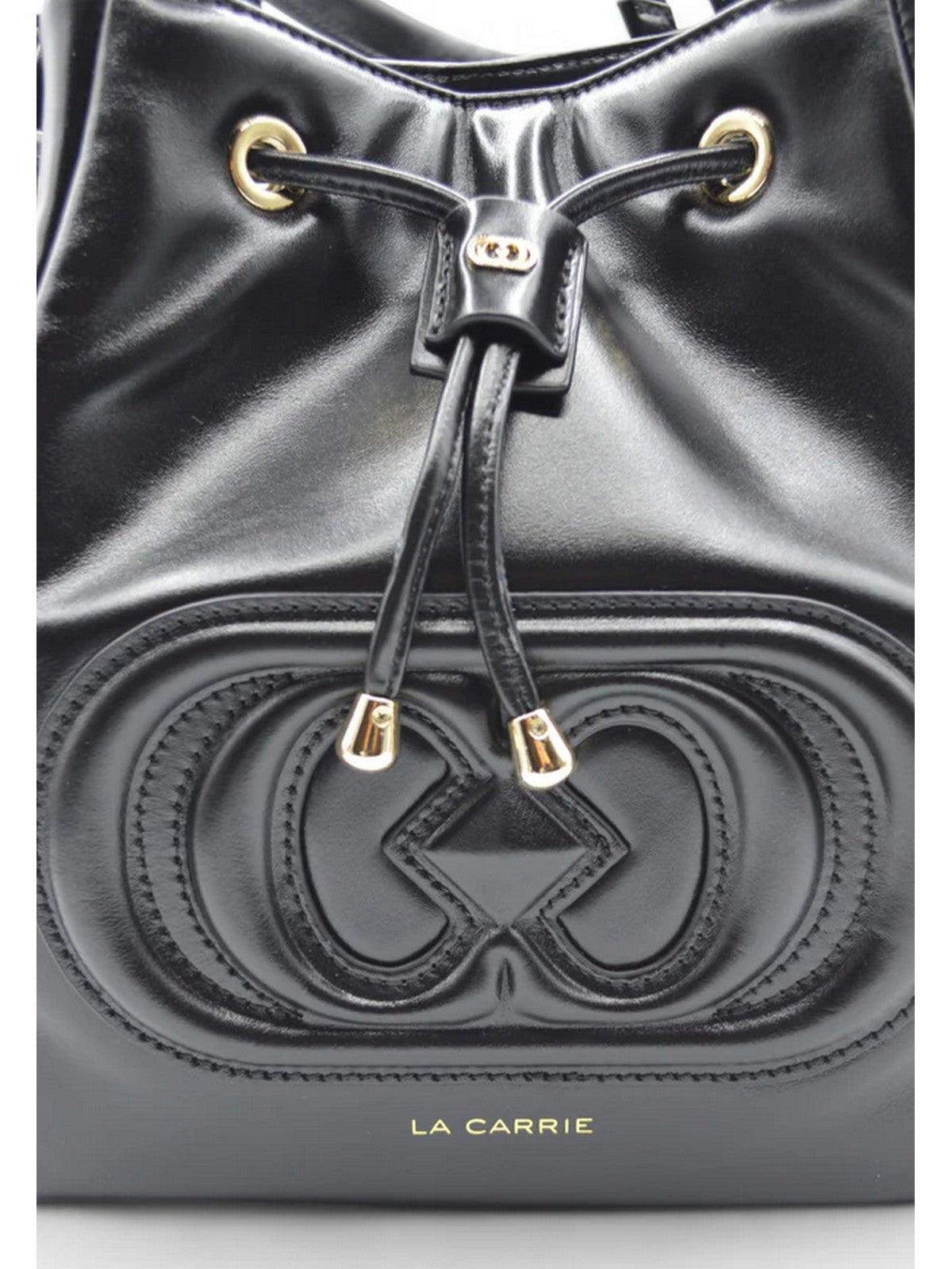 The Carrie Women's Bag 142p-B-M-130-Lea Bla Nero