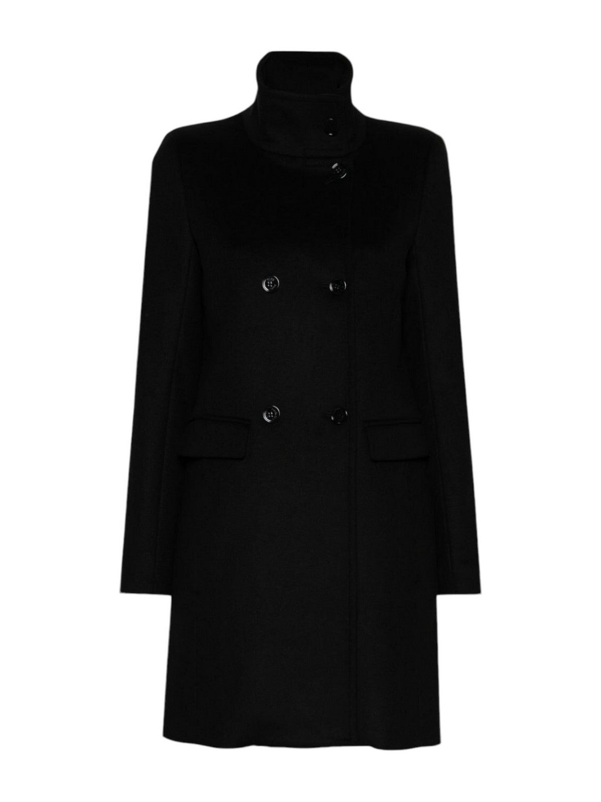 Patrizia Pepe Woman Coat 2O0168 A171 K103 Black