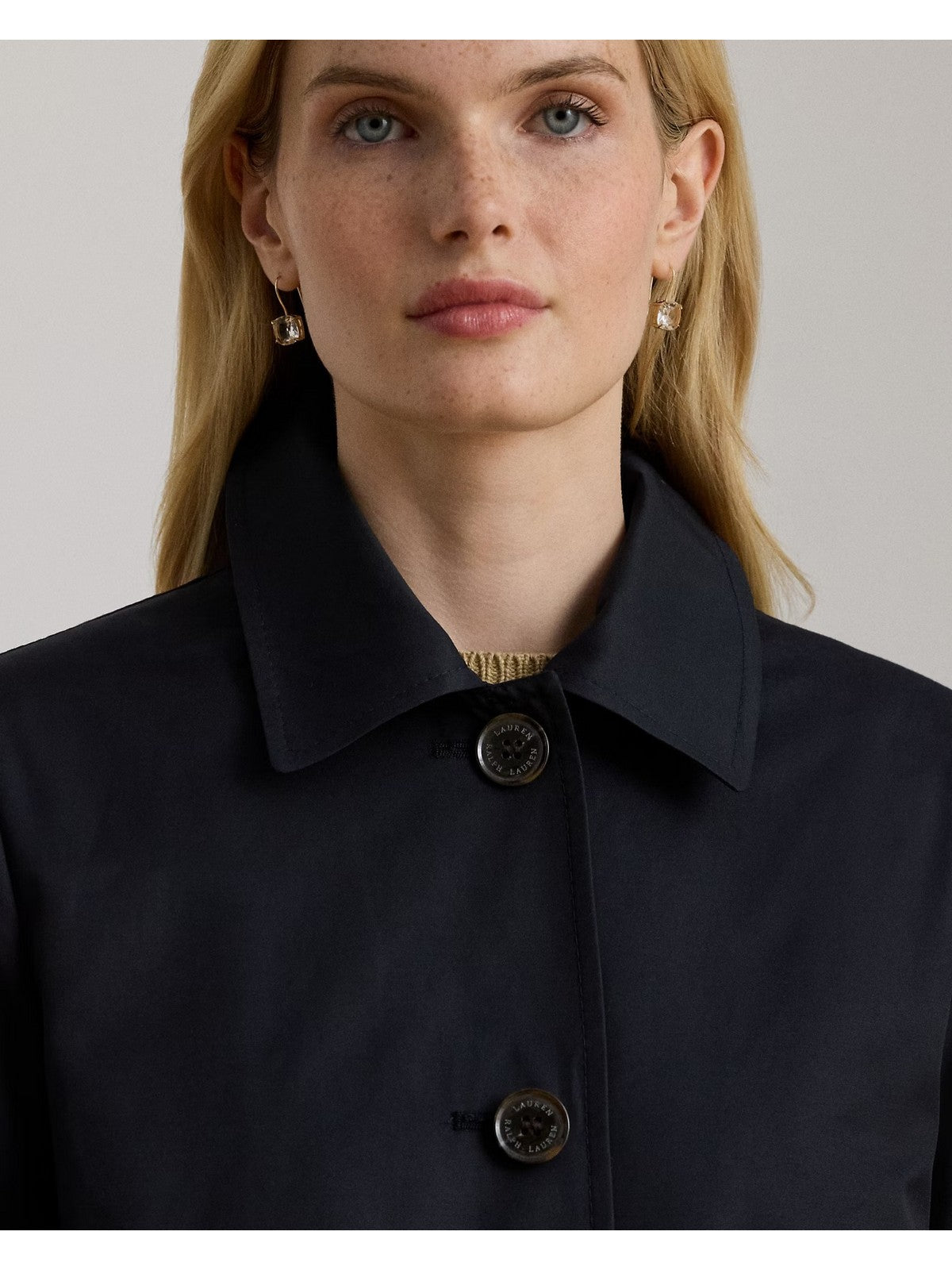 LAUREN RALPH LAUREN Trench Donna "SB RN 34""-LINED-COAT" 297967121 005 DK NAVY