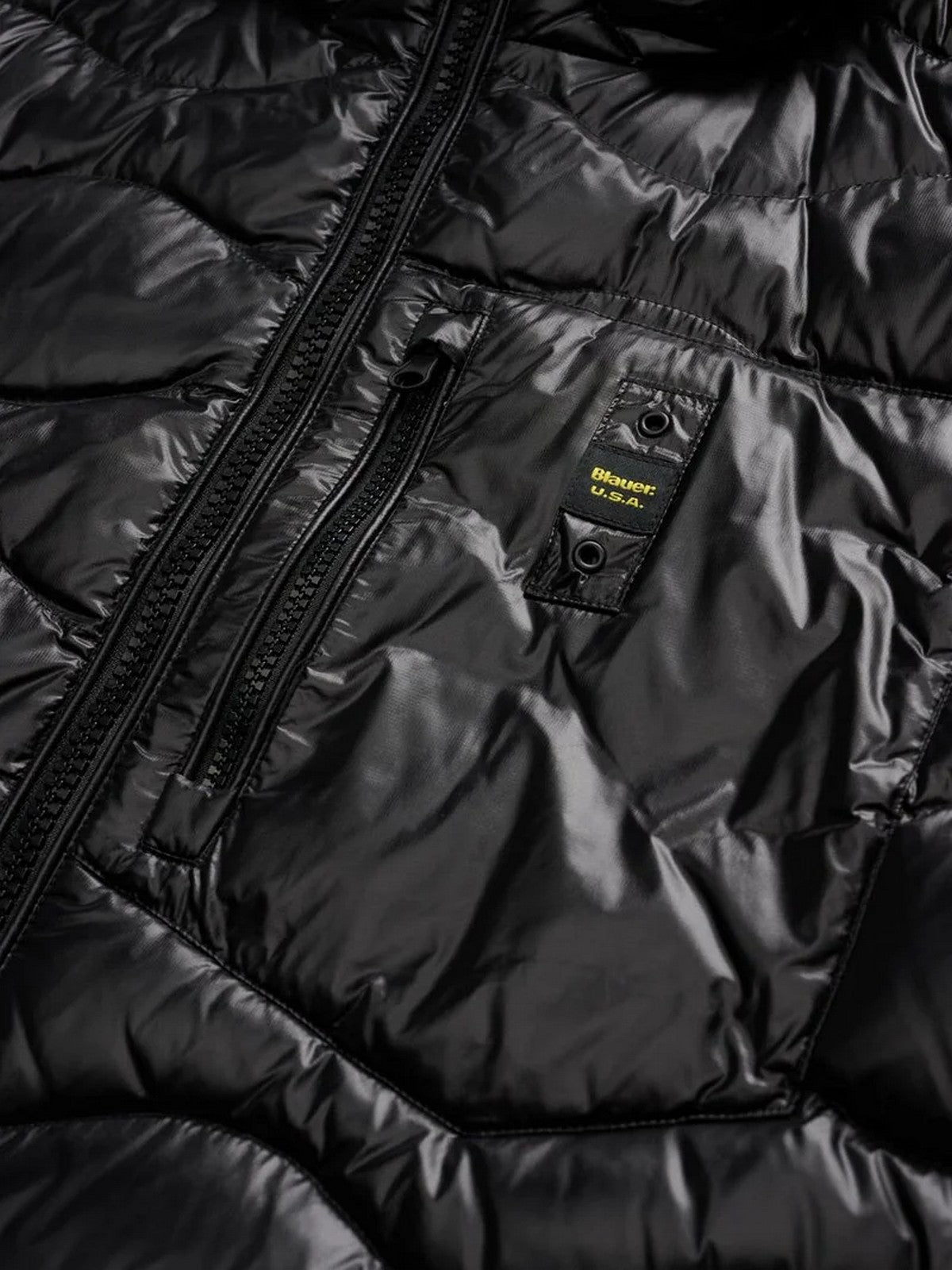 BLAUER Piumino Uomo WAVE 25WBLUC03074 A06355 999 Nero