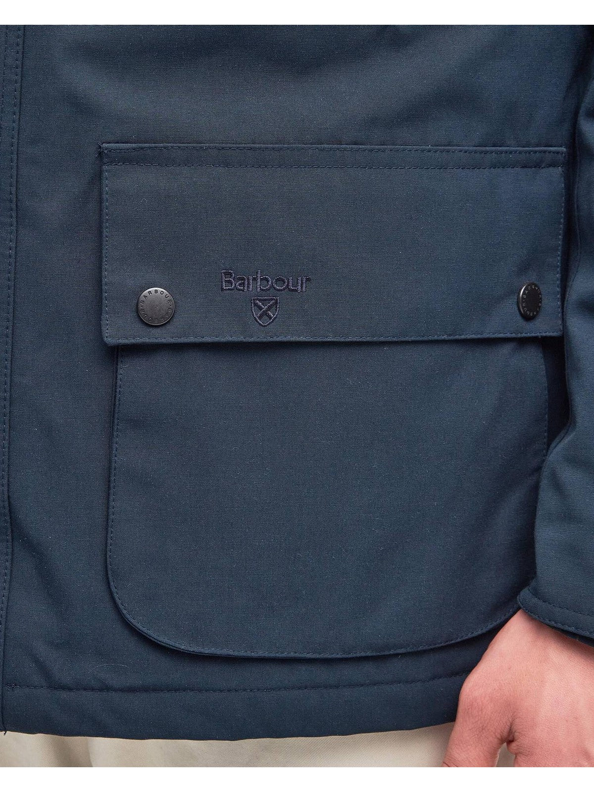 BARBOUR Herrenjacke WINTER ASHBY MWB1001 NY51 NAVY