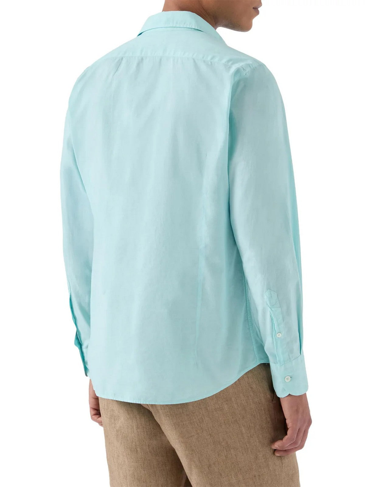 MC2 SAINT BARTH Camicia Uomo  CHEMISE ICE 00424L 56L WATERGREEN gioboutiqueweb