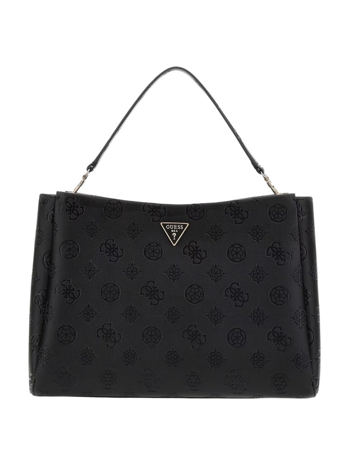 GUESS Borsa Donna TISHA LARGE GIRLFRIEND SATCHEL HWPD77 64070 BLO BLACK LOGO