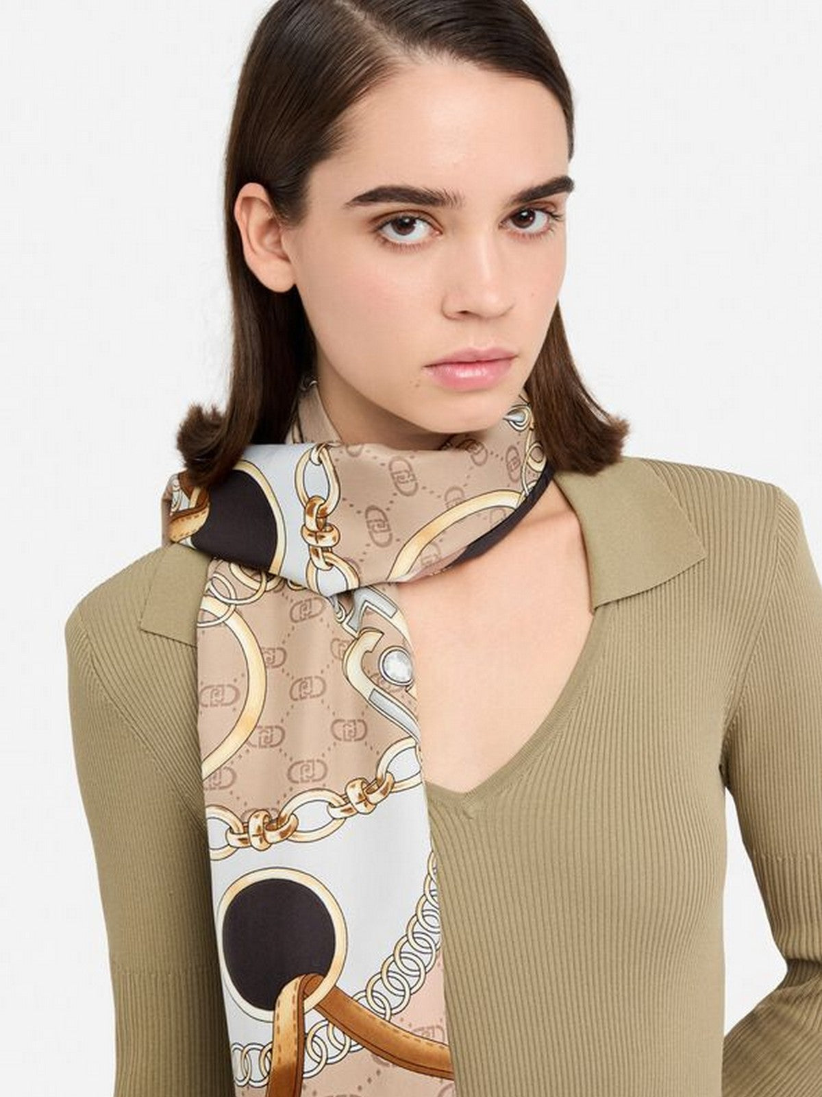 LIU JO SOFT Foulard Donna  2F5078T0300 00005 NATURALE