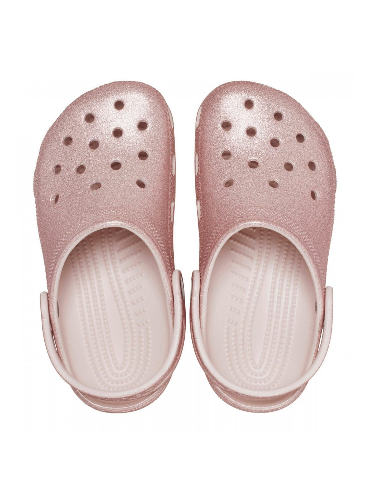 CROCS Pantoufle pour filles et garçons Classic Glitter Clog K 206993 6WV Rose