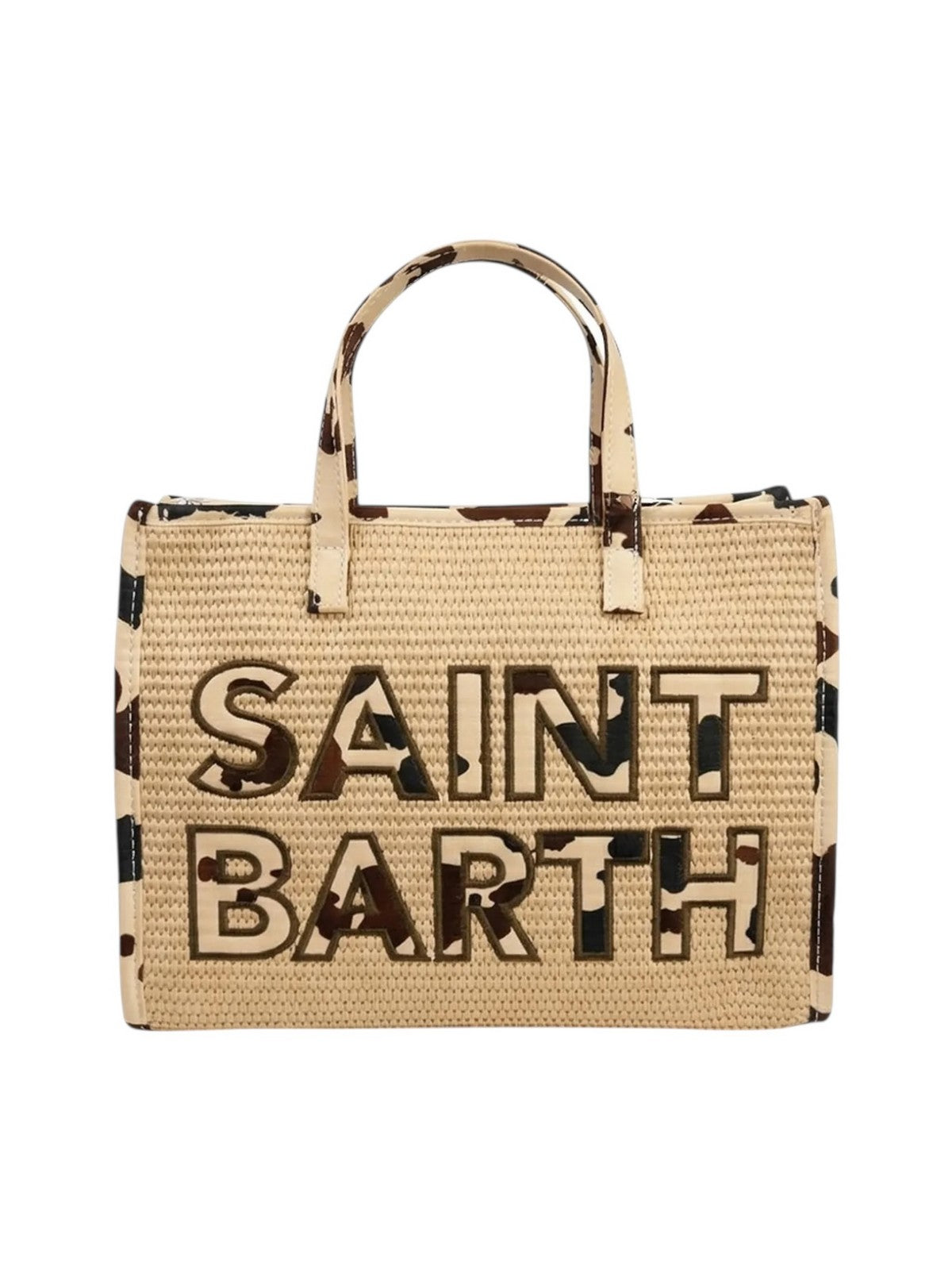 MC2 SAINT BARTH Borsa Donna  VIVIAN MID STRAW 00370L BEIGE