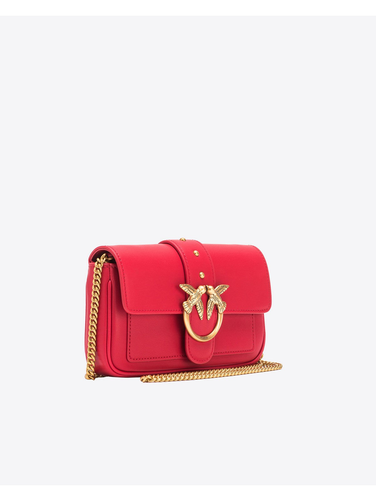 Pinko Woman Bag Love One Pocket C Vetello Silk 100061-A0F1 R30Q Rojo