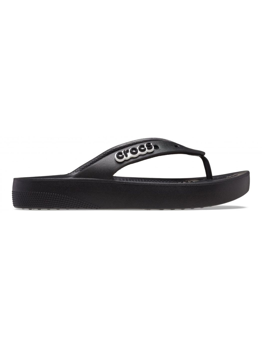 CROCS Tongs à plateforme classique pour femmes W 207714 001 noir