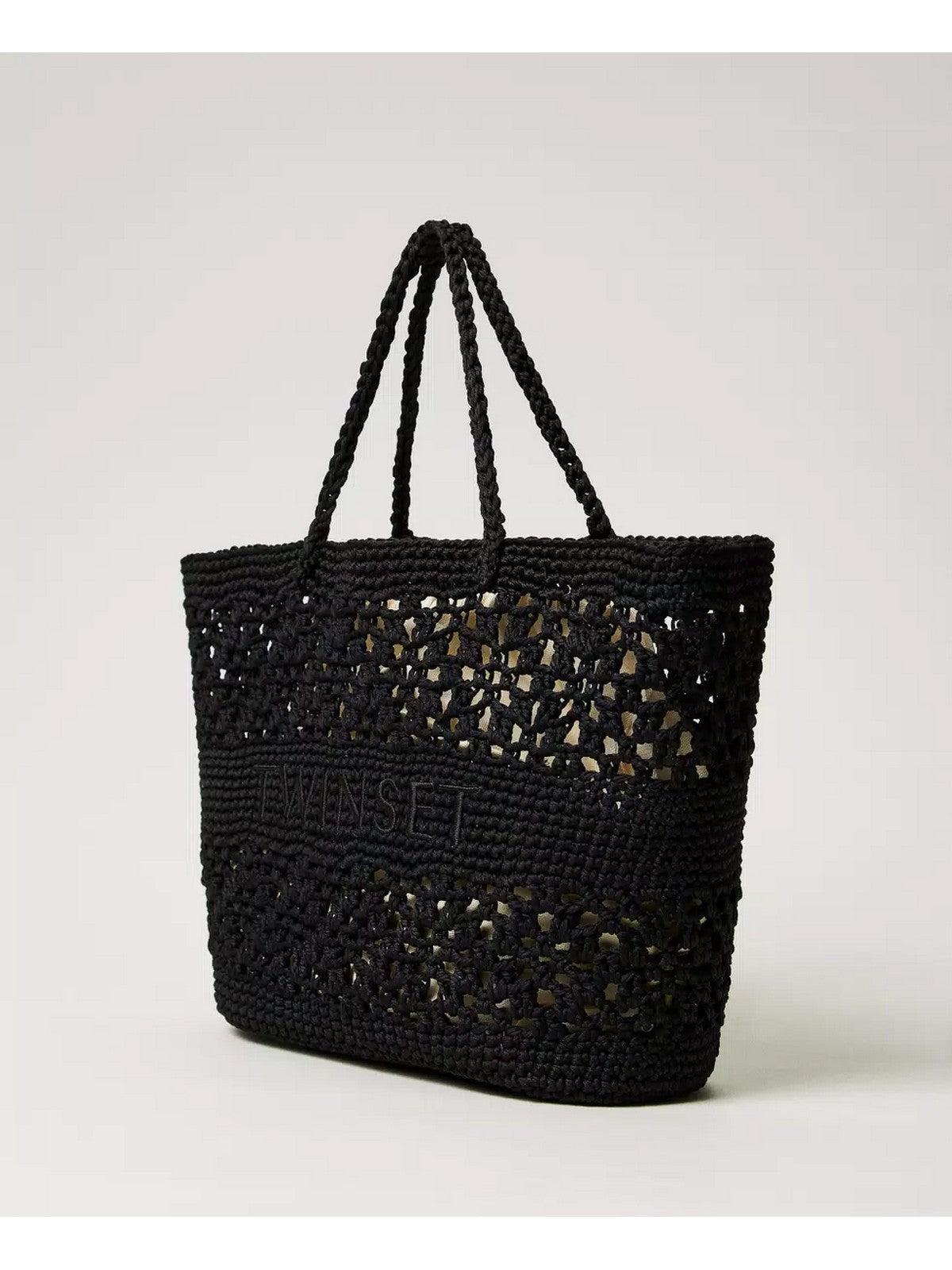 TWINSET Borsa Donna  251TD8110 00006 Nero gioboutiqueweb