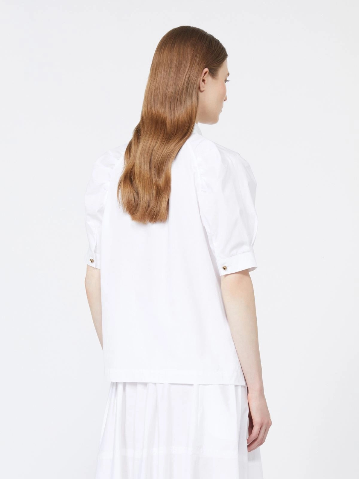 MAX MARA STUDIO Camicia Donna MSTAMORE 2616111032600 001 BIANCO OTTICO