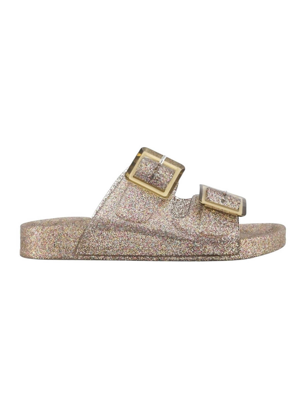 Colors of California Ciabatta Girls And Girls Jelly Bio Glitter With Two Buc HC.ckj0016 Fum Rosa