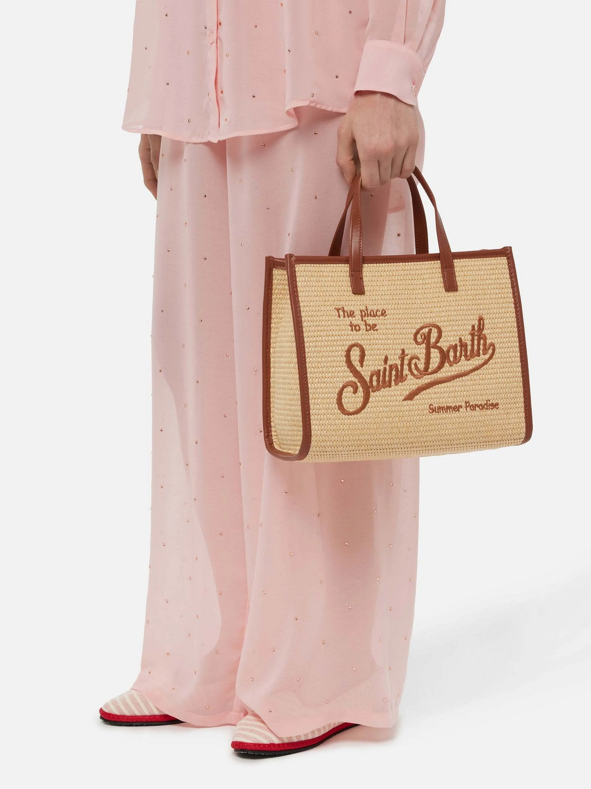 MC2 SAINT BARTH Borsa Donna  VIVIAN MID STRAW 00368L 1118 EMB