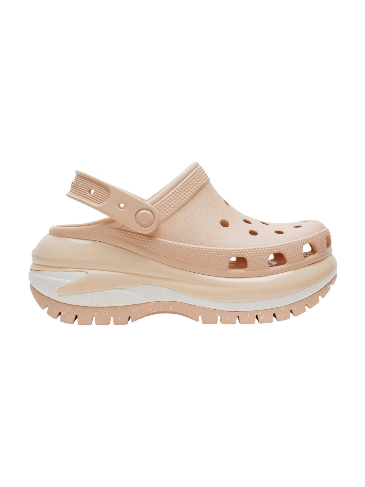 CROCS Pantoufle Femme Classic Mega Crush Clog W 207988 2DS Beige