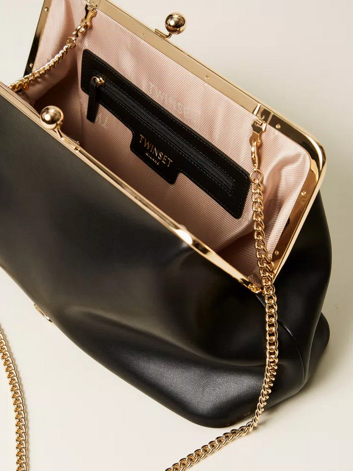 TWINSET Borsa Donna PASSEPARTOUT 252TD8330 00006 Nero