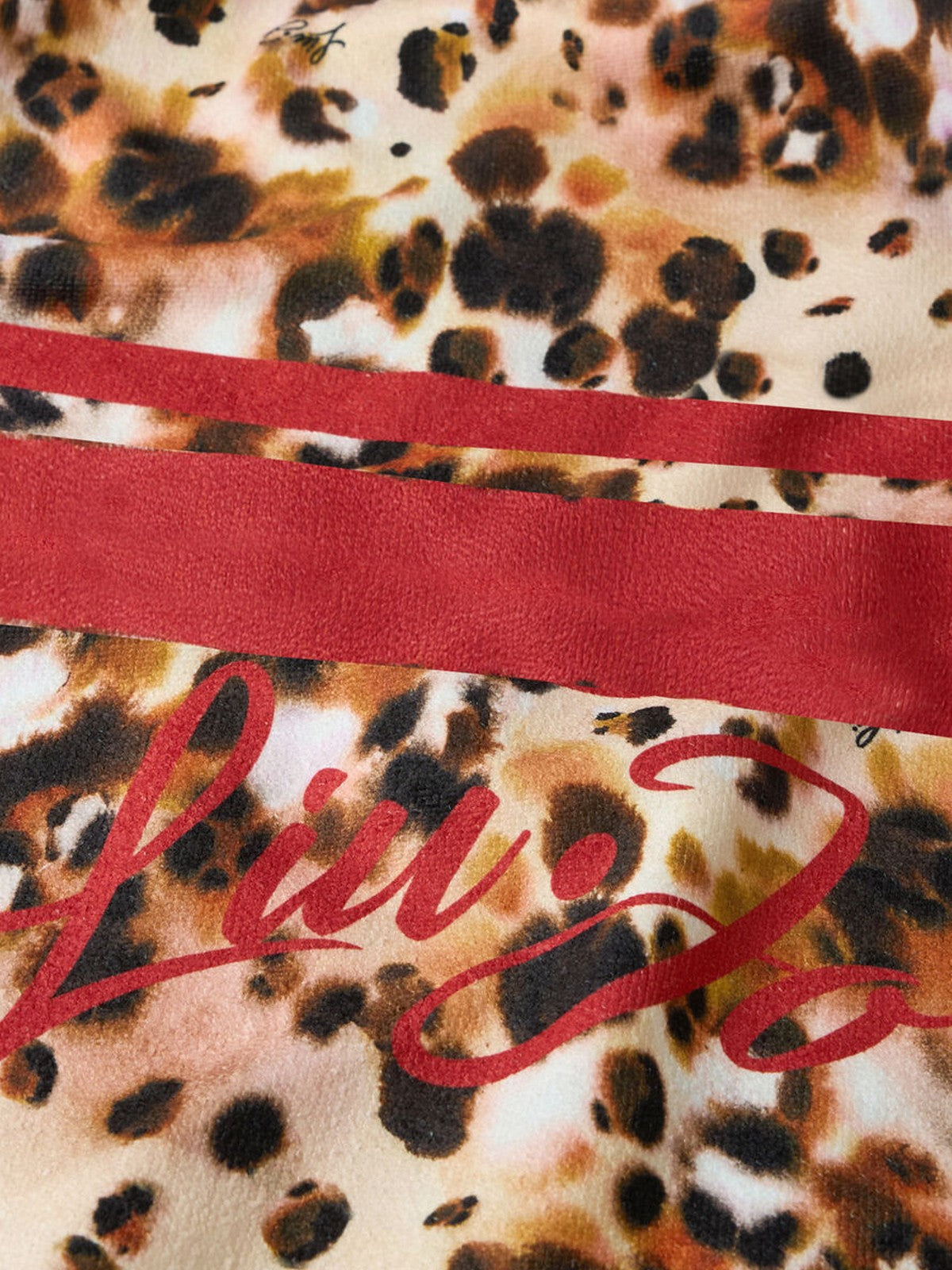 LIU JO BEACHWEAR Telo mare Donna  VA5200T0300 M9145 St.animal rouge gioboutiqueweb