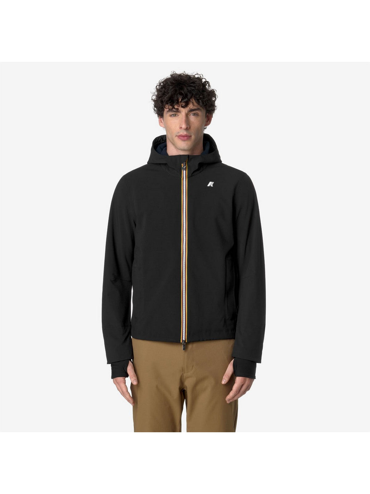 K-way Jacko Bonded K6131BW A3C Black Jacko Jacket