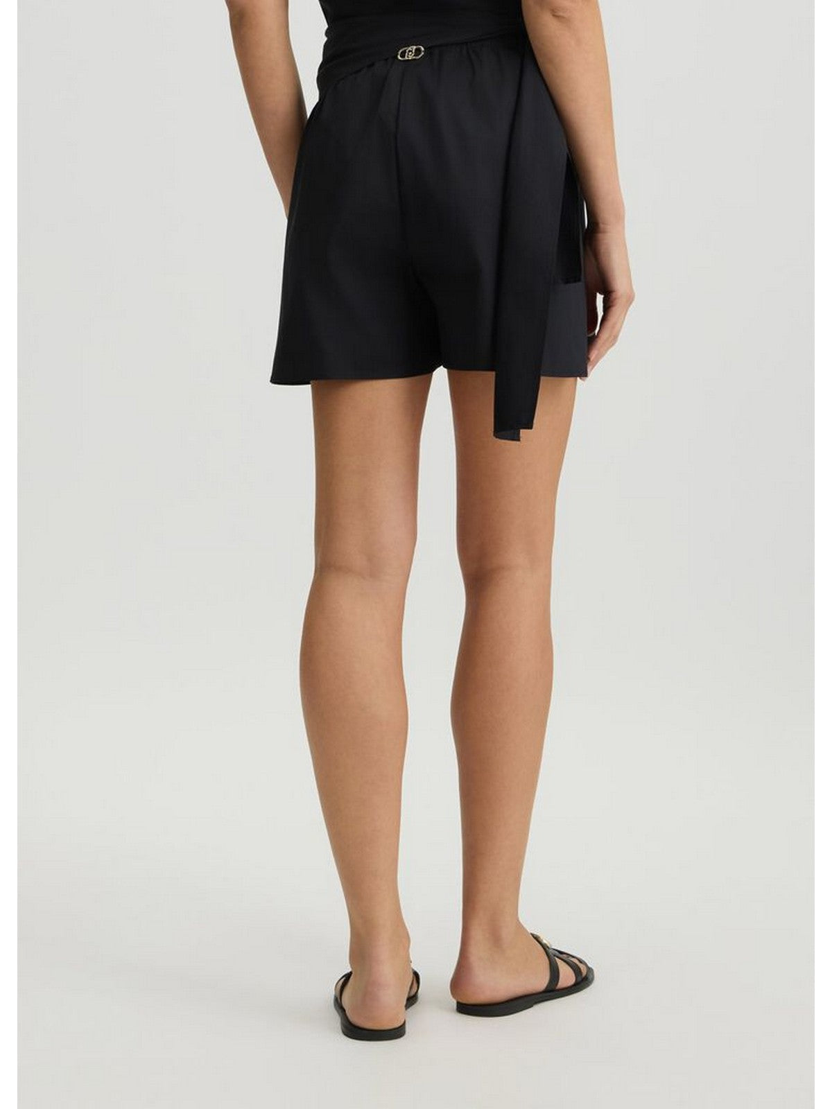 LIU JO BEACHWEAR Pantaloncino Donna  VA5071TS330 22222 NERO gioboutiqueweb