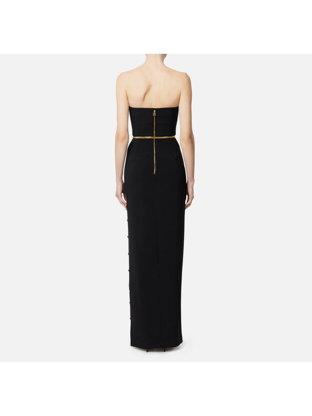 ELISABETTA FRANCHI Robe Femme AB62946E2 110 Noir