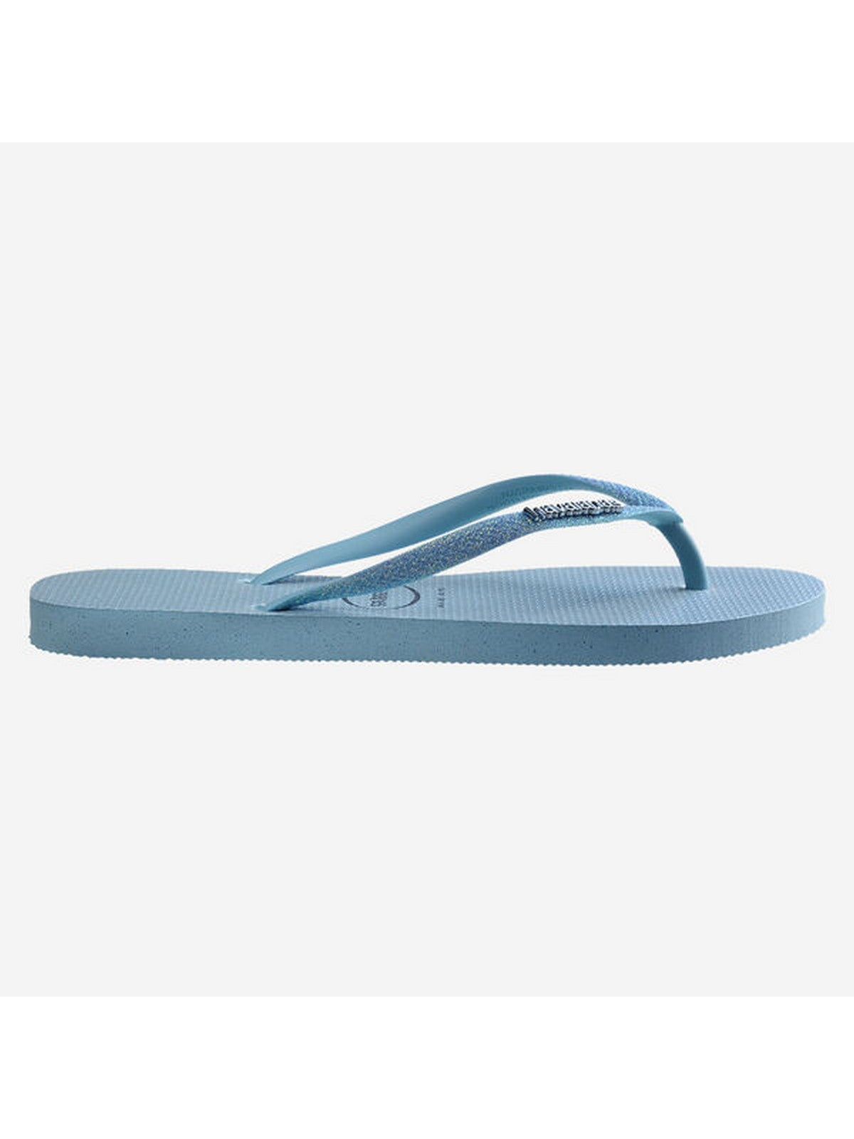 Havaianas flip flops woman hav. Slim glitter iridescent 4148922.1056 blue