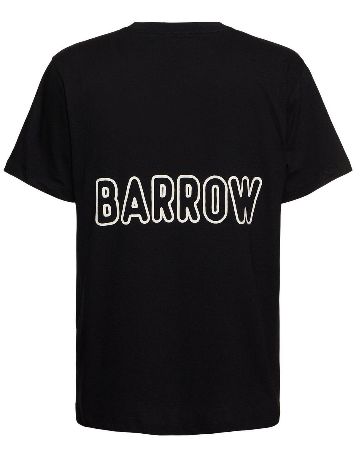 BARROW T-Shirt e Polo Uomo JERSEY T-SHIRT UNISEX F4BWUATH074 110 Nero gioboutiqueweb