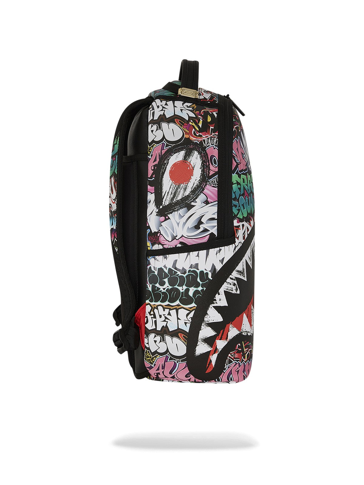 SPRAYGROUND Zaino Uomo SPLIT CYBERSHARK DLXSV BACKPACK 910B7126NSZ Nero