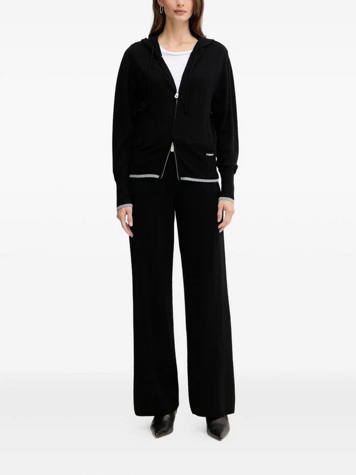 PINKO Cardigan Donna SULLAWESI CARDIGAN 105491-A2Q9 Z99 NERO LIMOUSINE