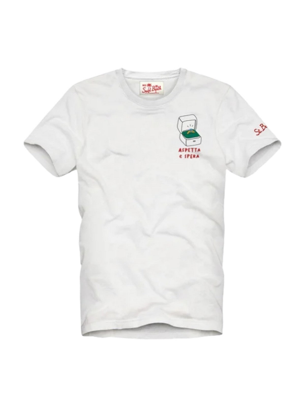 MC2 Saint Barth Camiseta y camiseta Man 00783f White Poor Man