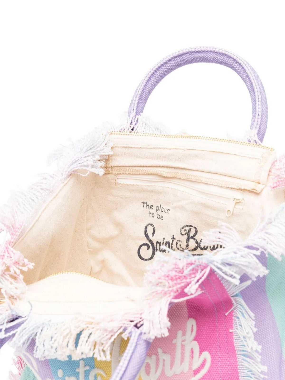 MC2 SAINT BARTH Borsa Donna  COLETTE 03282H STRIPES POP V MULTIC EMB gioboutiqueweb