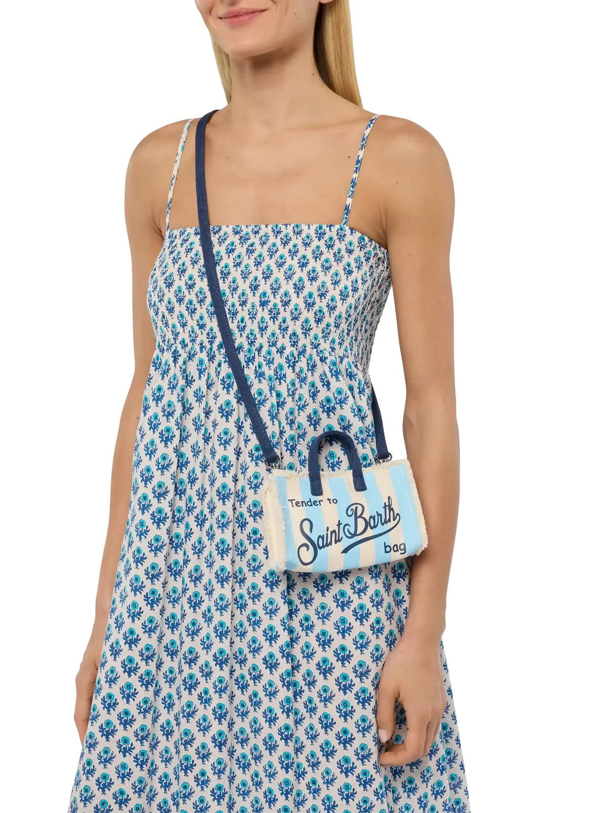 MC2 SAINT BARTH Pochette Donna  PHONE BAG 02689L STRIPES POP V 31 gioboutiqueweb