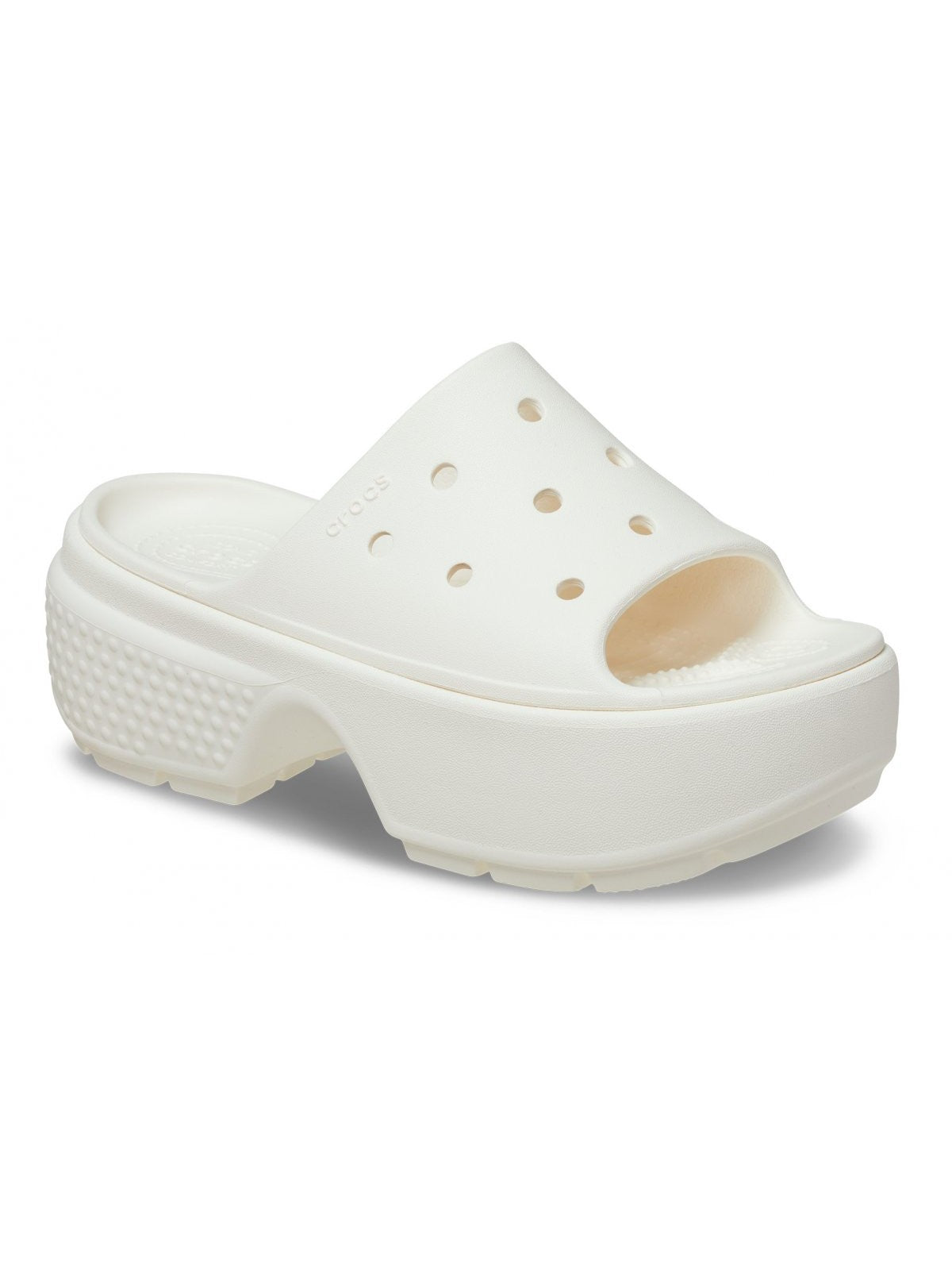 CROCS CIABATTA WOMAN STOMP SLIDE W 209346 0WV White