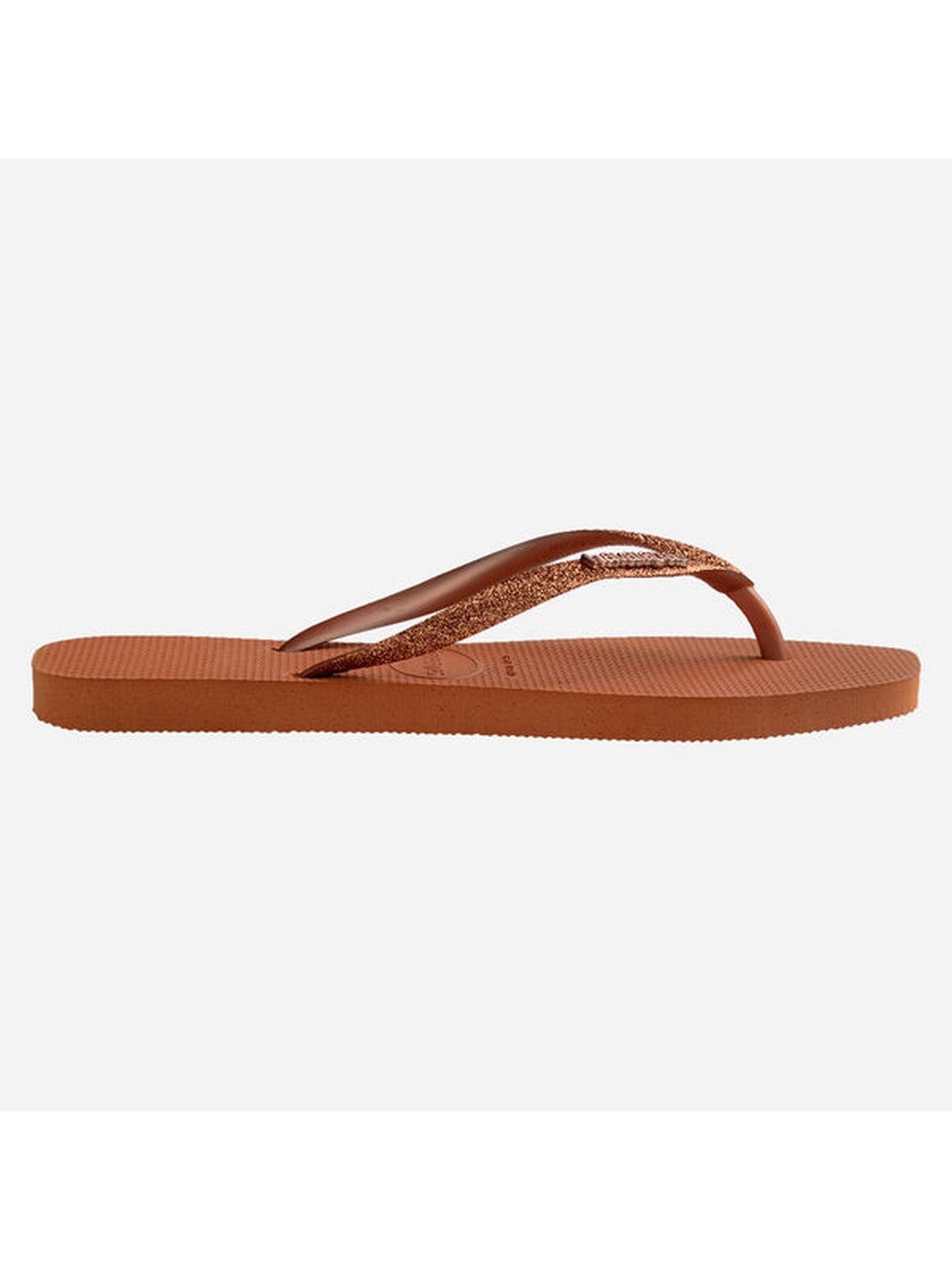 HAVAIANAS Tongs Femme Hav. Carré pailleté 4148102.4919 Orange