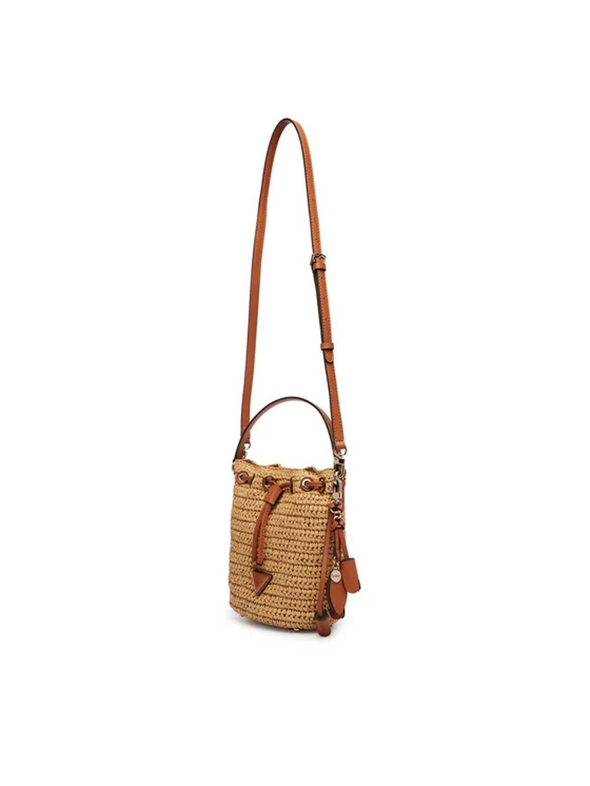 GUESS Borsa Donna OFELIA TOP HANDLE BUCKET HWWG99 23030 NTC NATURAL/COGNAC