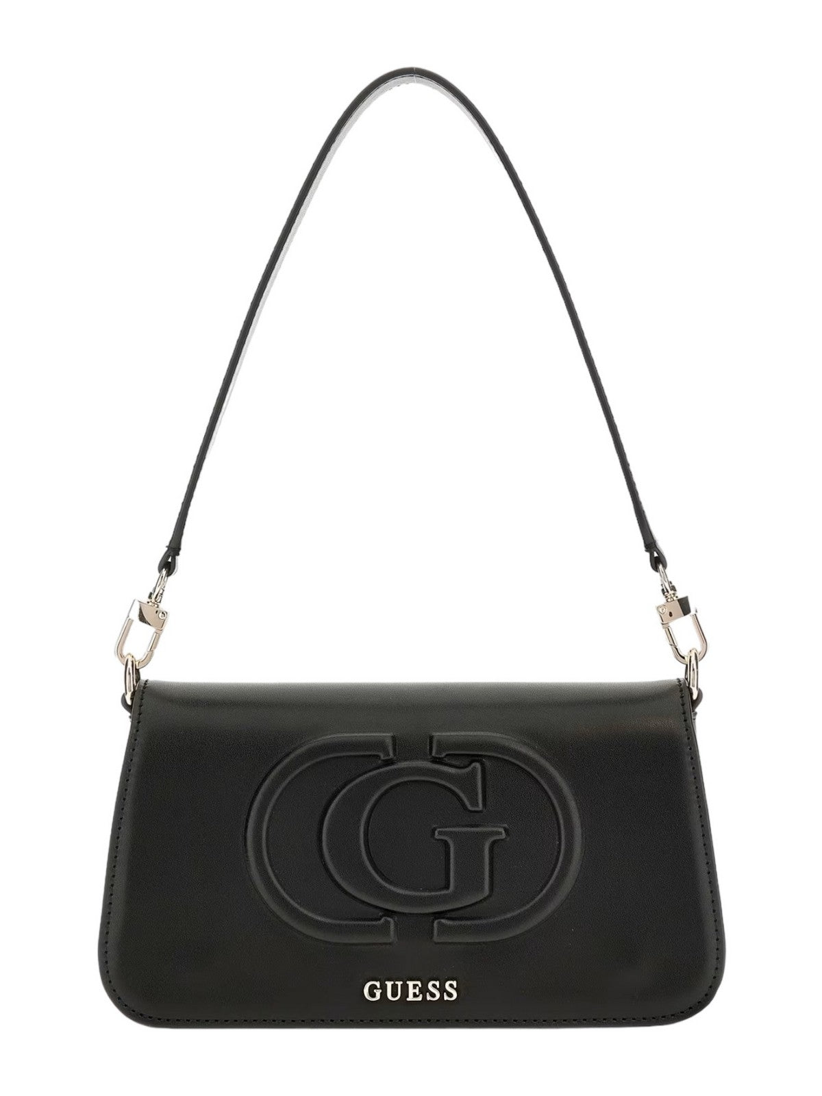 GUESS Borsa Donna Eco Mietta Sml Socie HWEVG9 51320 BLA Nero