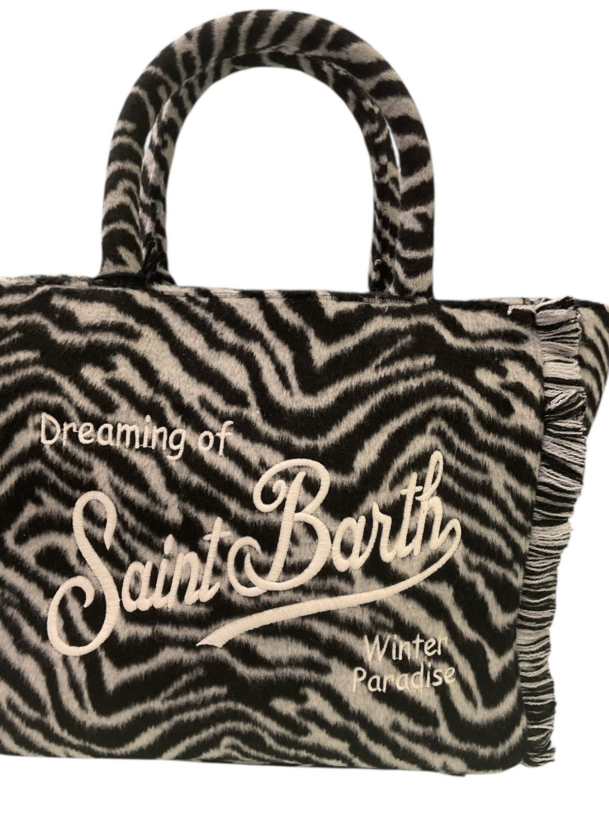 MC2 SAINT BARTH Borsa Donna  COLETTE FELT 00269I ZEBRA 00 EMB
