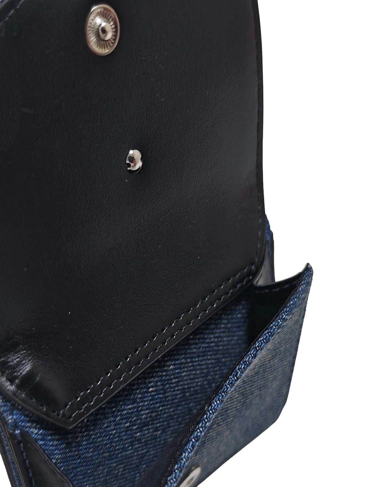 DIESEL Women's Wallet 1DR 1DR TRI FOLD COIN XS II WALLET X09887 P1730 H8457 420 - MEDIUM BLUE